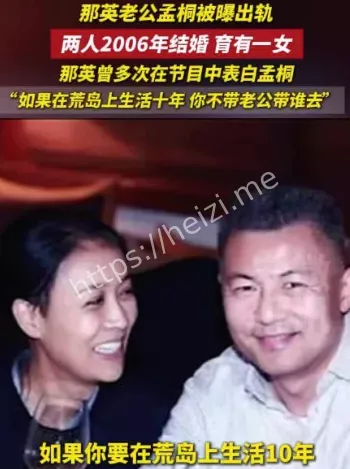 那英老公出轨